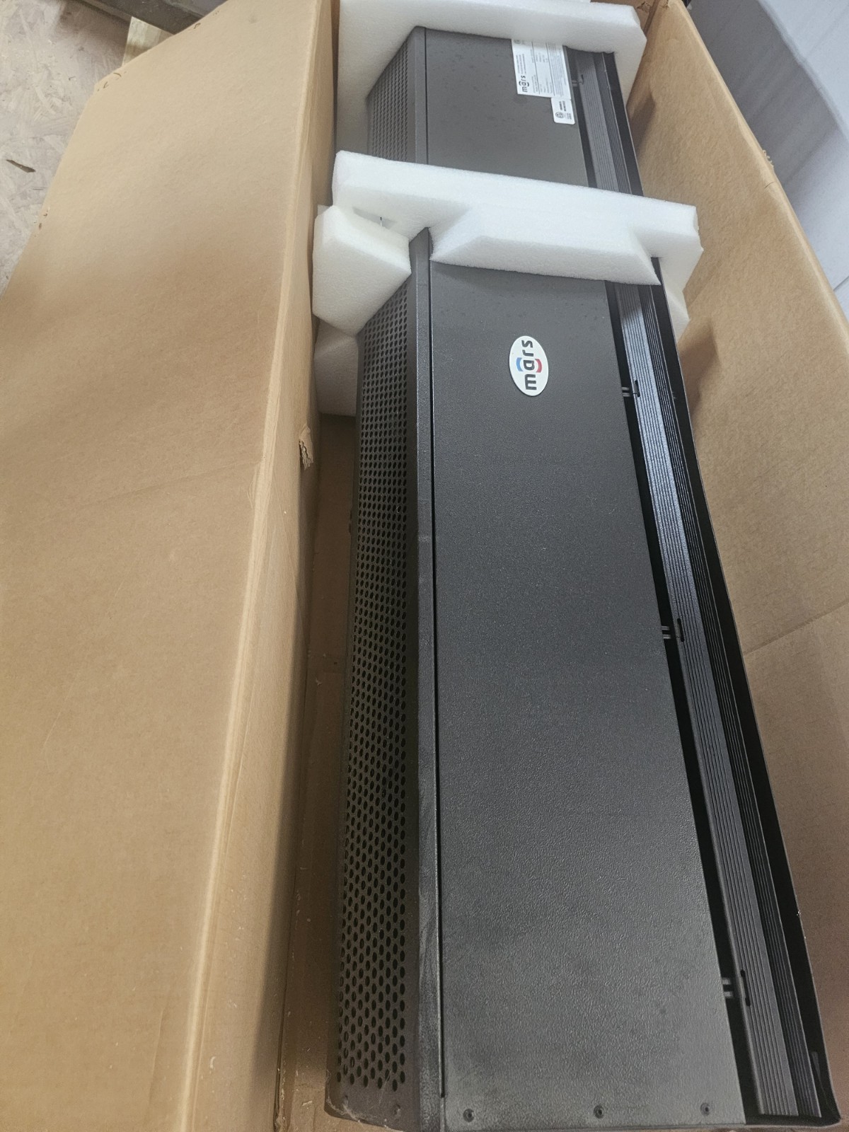 Mars Air Systems LoPro Air Curtain 48″/115V – Black