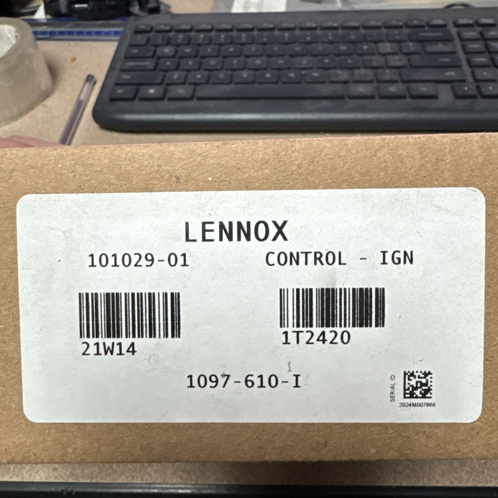 LENNOX Ignition Control Board 101029-01 1097-610-I 21W14 Furnace DSI Control 24V