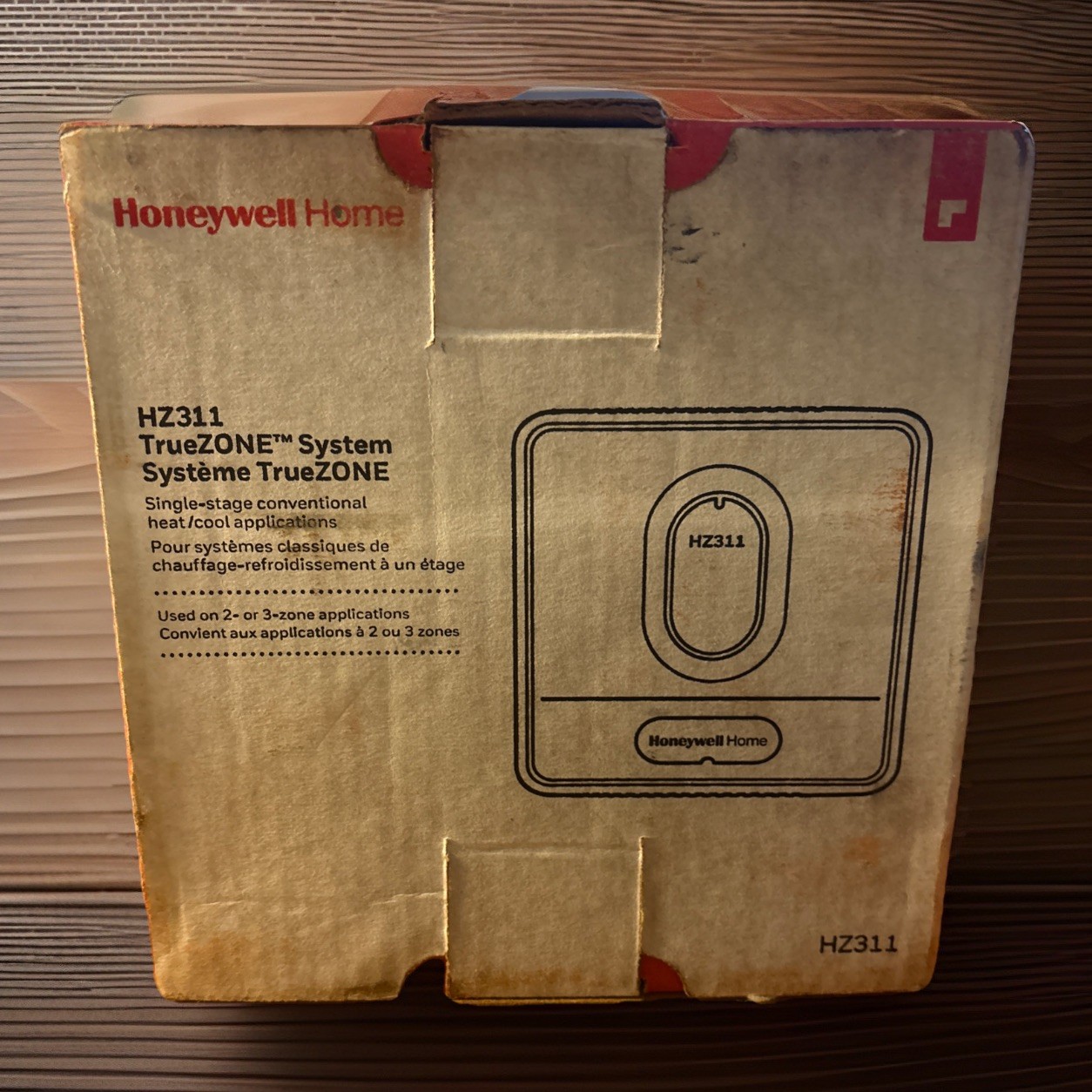 Honeywell Home HZ311 TrueZONE System Control Panel