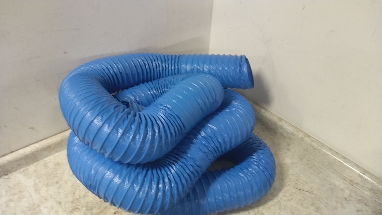 Hi-Tech Duravent 0604-0600-0001 6 In ID 25 Ft L Industrial Ducting Hose (BW)