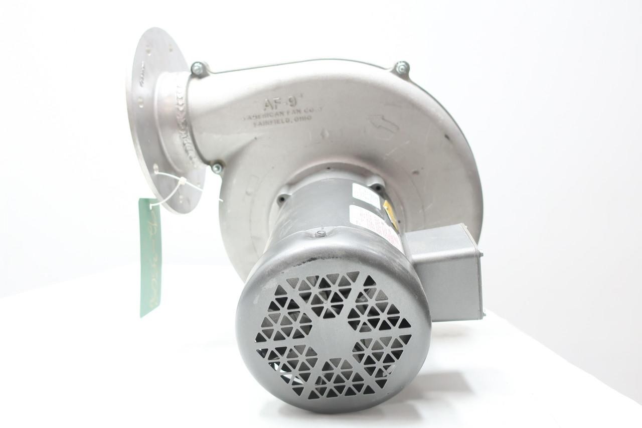 American Fan VF-9 Centrifugal Blower 3ph 1/2hp 575v-ac 3-1/2in X 3-1/2in