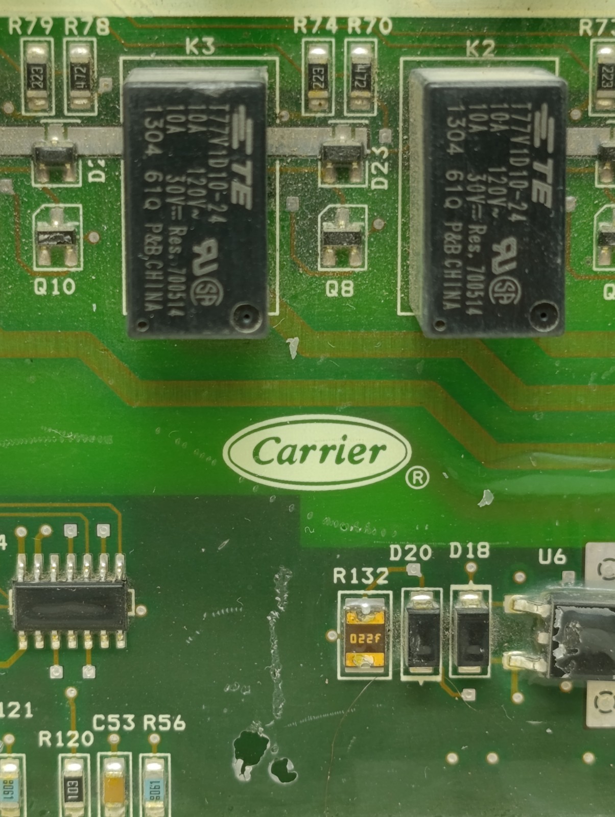 Carrier CEPL130346-01 Chiller Control Board HK50AA029 Per 2 pcs lot