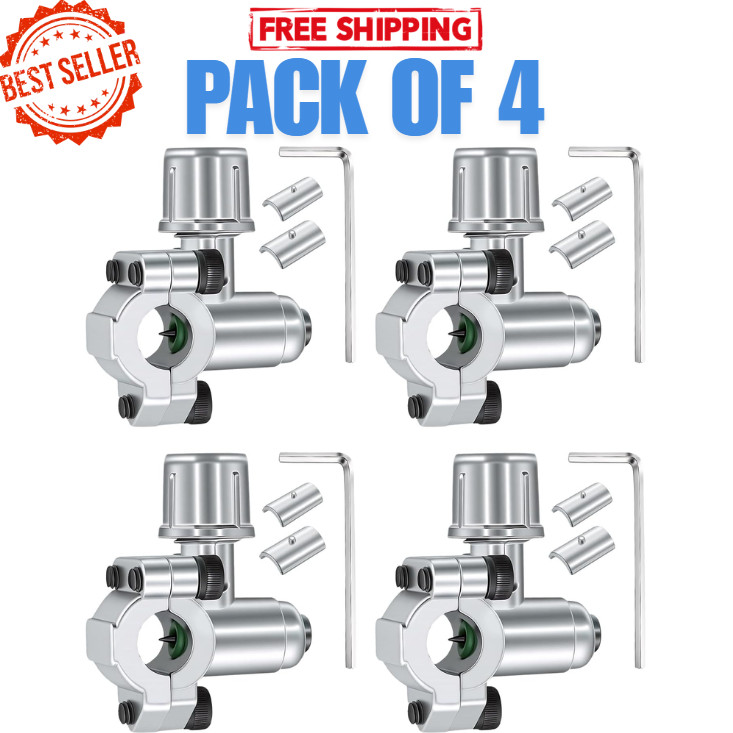 4 Pack BPV31 Bullet Piercing Valve 1/4 5/16 3/8 AC Refrigerator Tap