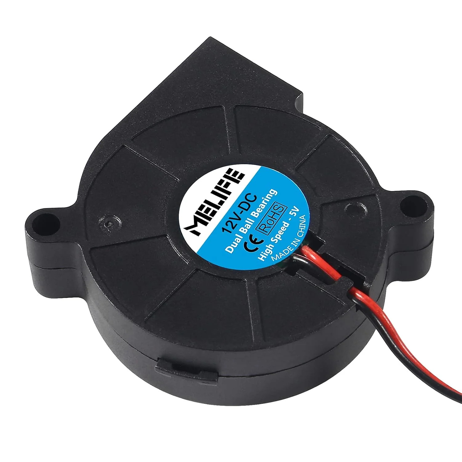 4 Pack Brushless Dual Ball Bearing Blower Fan 12V 5015 Turbine Turbo 50x15mm – H