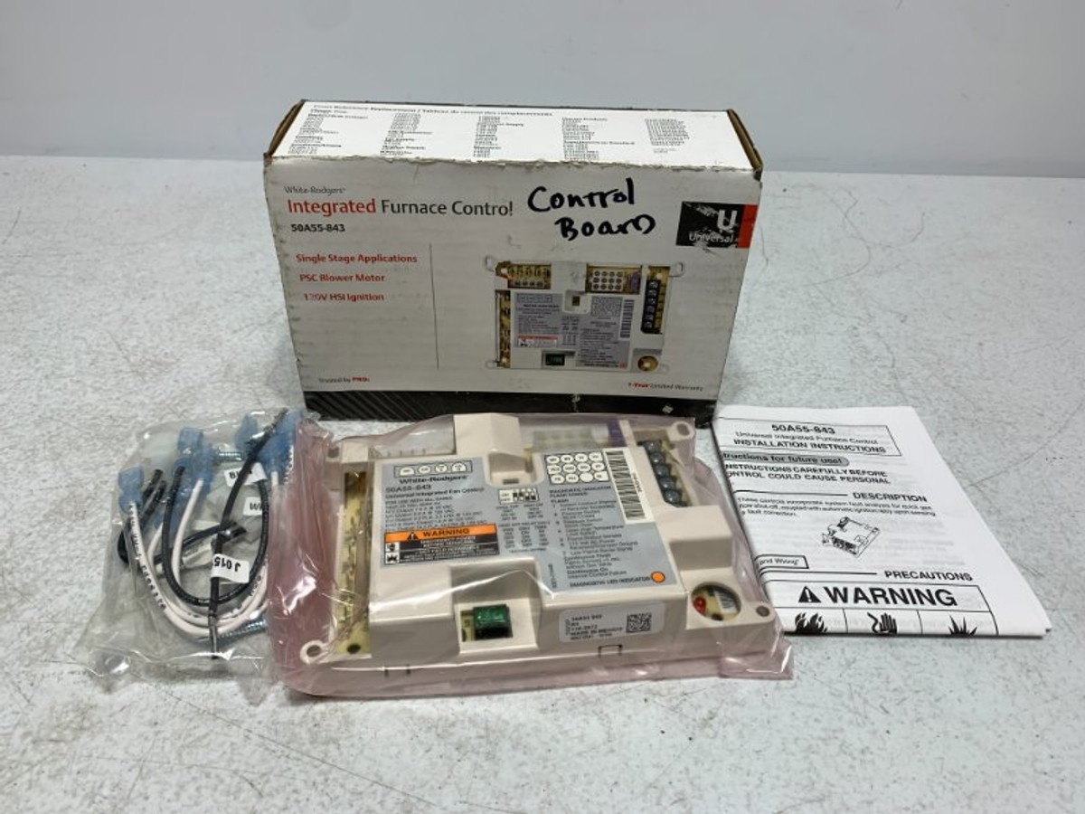 Emerson 50A55-843 Furnace Control Board 25 VAC