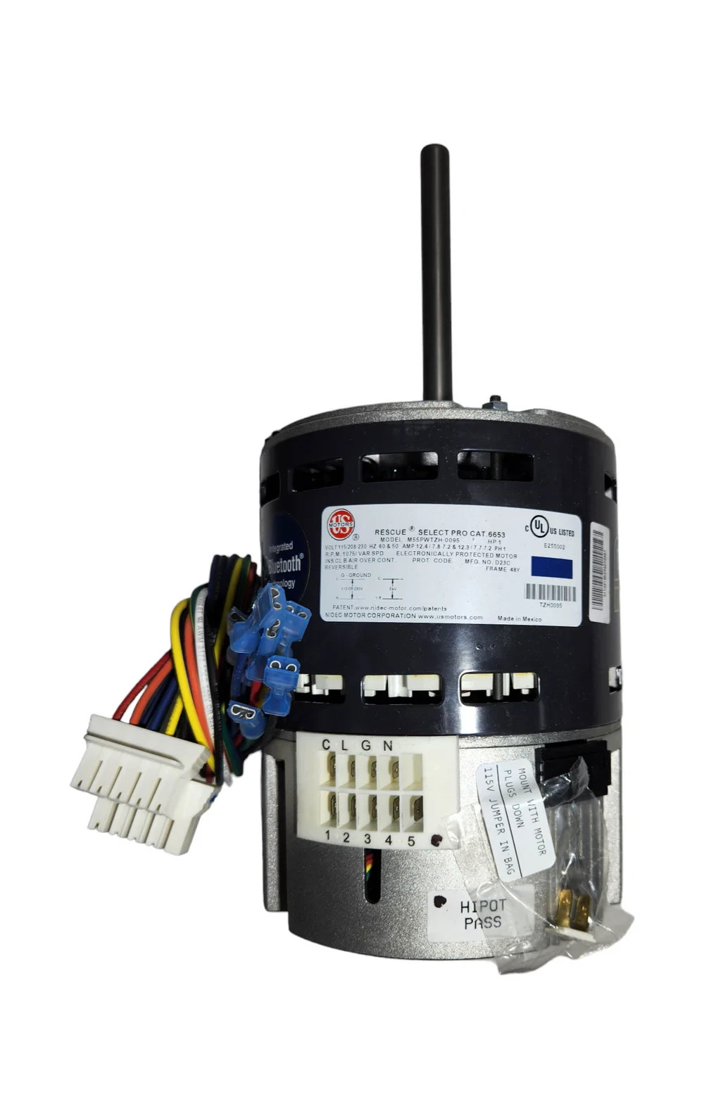 US Motors 6653 Direct Drive Motor, Replaces Selectech X13 and EnduraPro