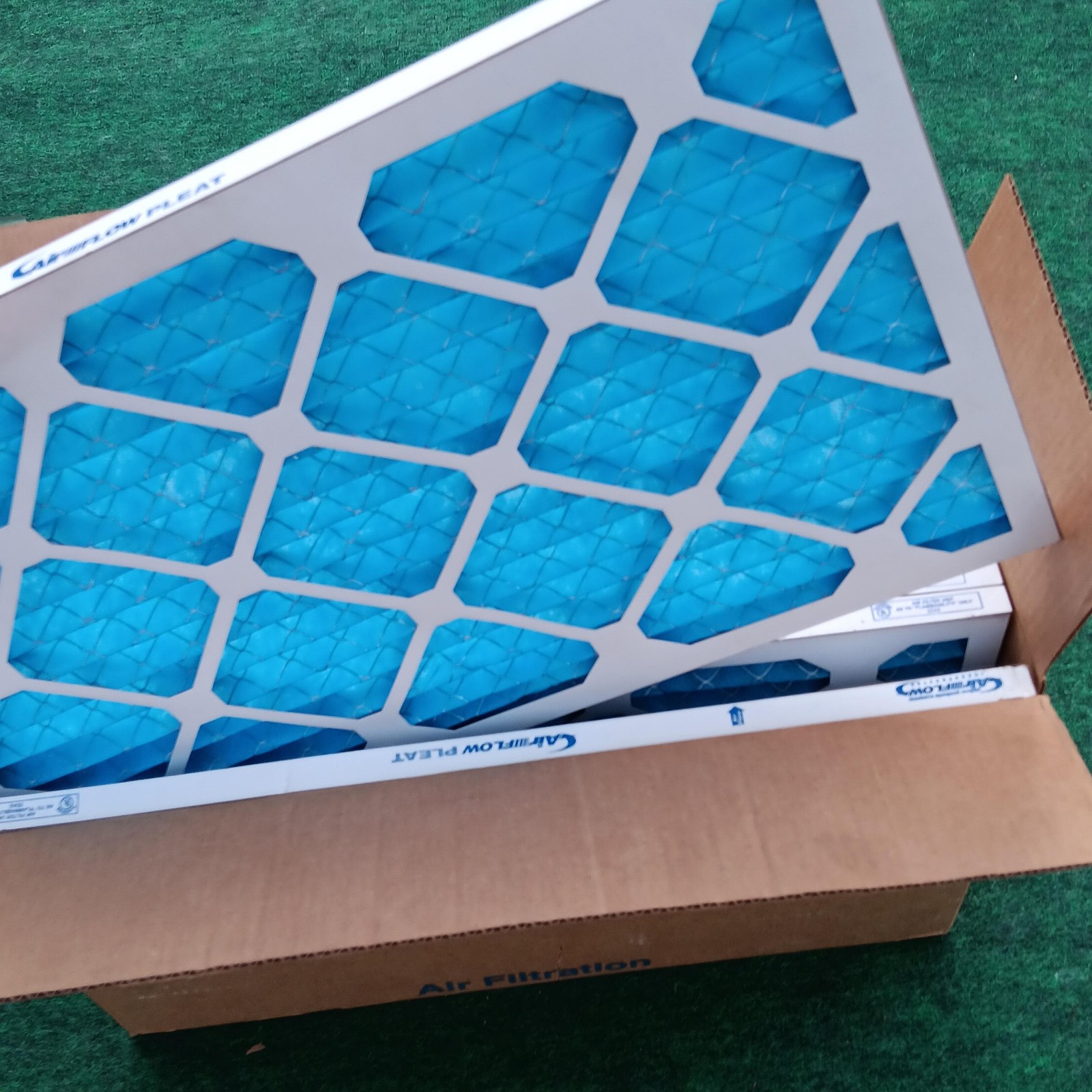 Airflow Products Company AFP2000-16251 Pleat Air Filters 16x25x1 MERV 8 12pk