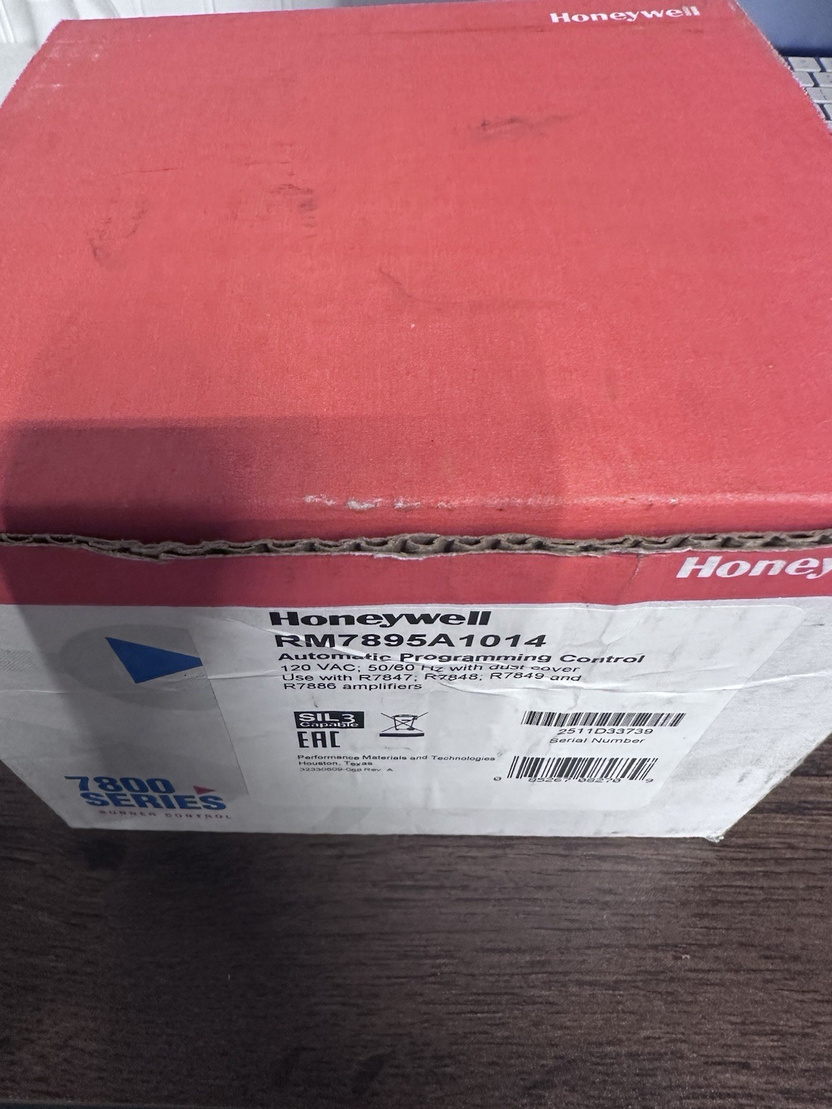 Honeywell RM7895A1014 Ultraviolet Amplifier Quick Delivery