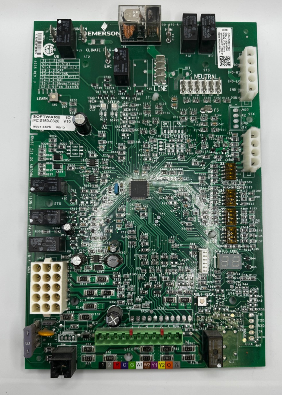 Goodman EMERSON PCBKF103 Furnace Control Circuit Board 50C51-290-01 **S21**