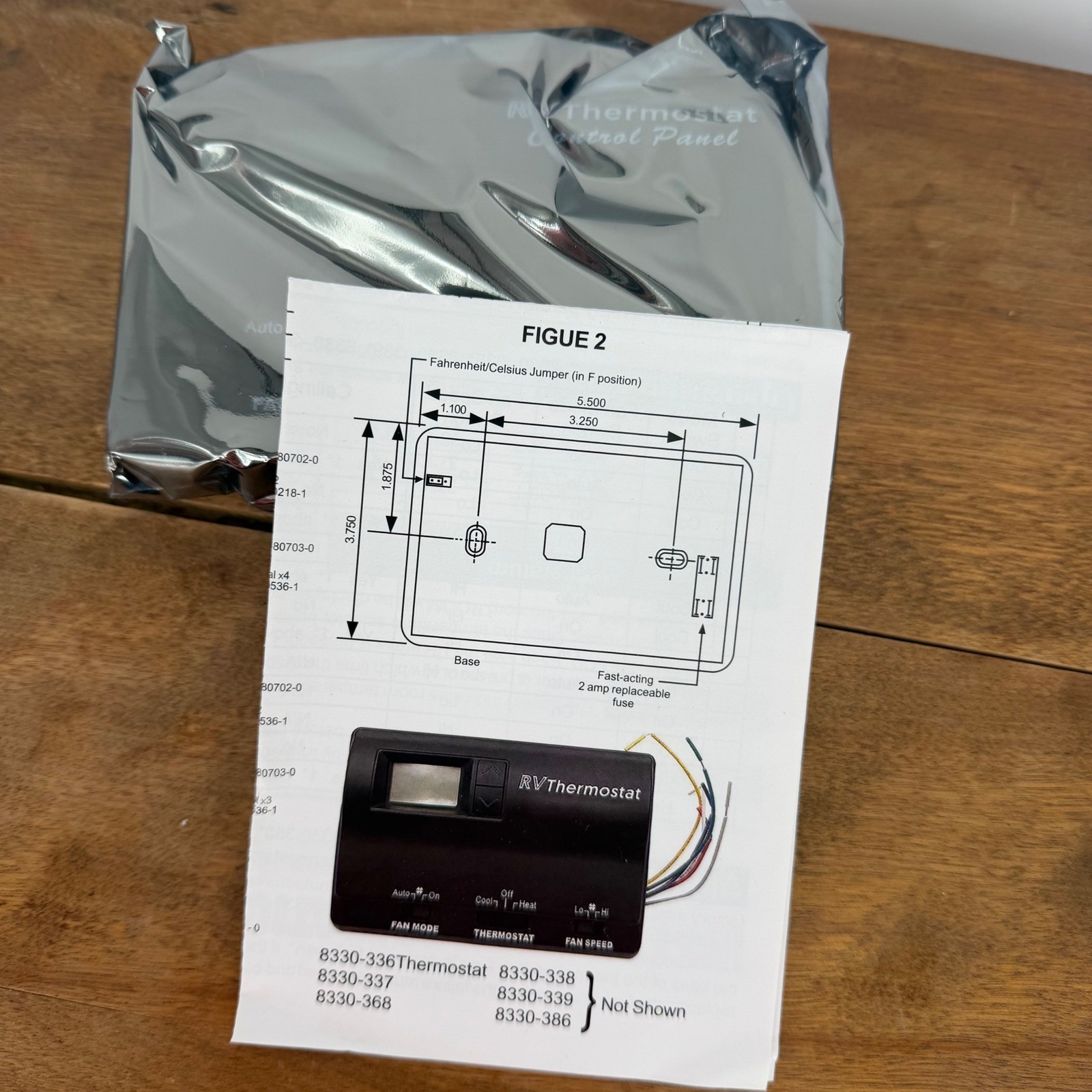 Digital RV Thermostat Replacement for Coleman Mach 8330-3862 8330-3362 Heat/Cool