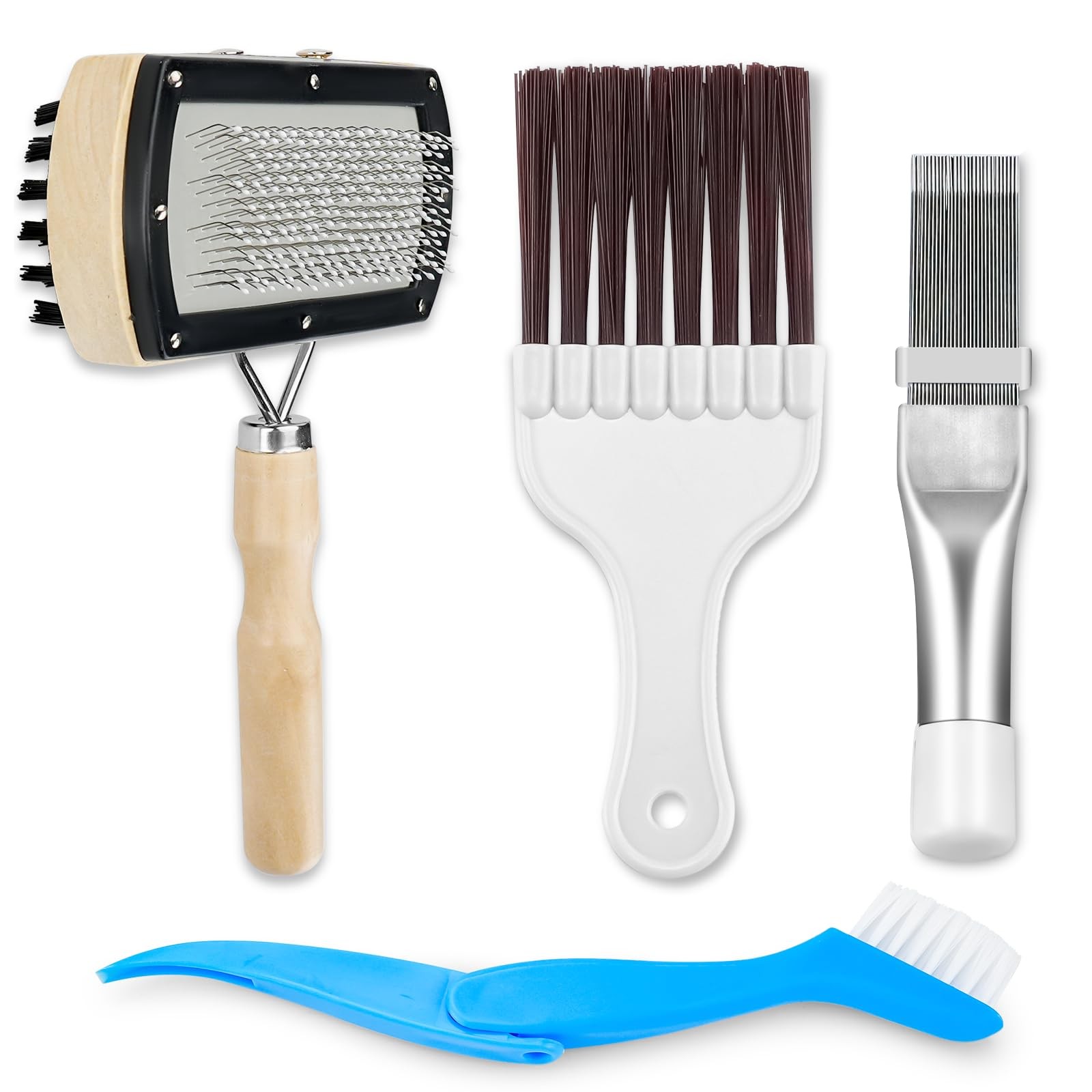 Cenipar Air Conditioner Fin Comb Set 4PCS AC Blue, Brown