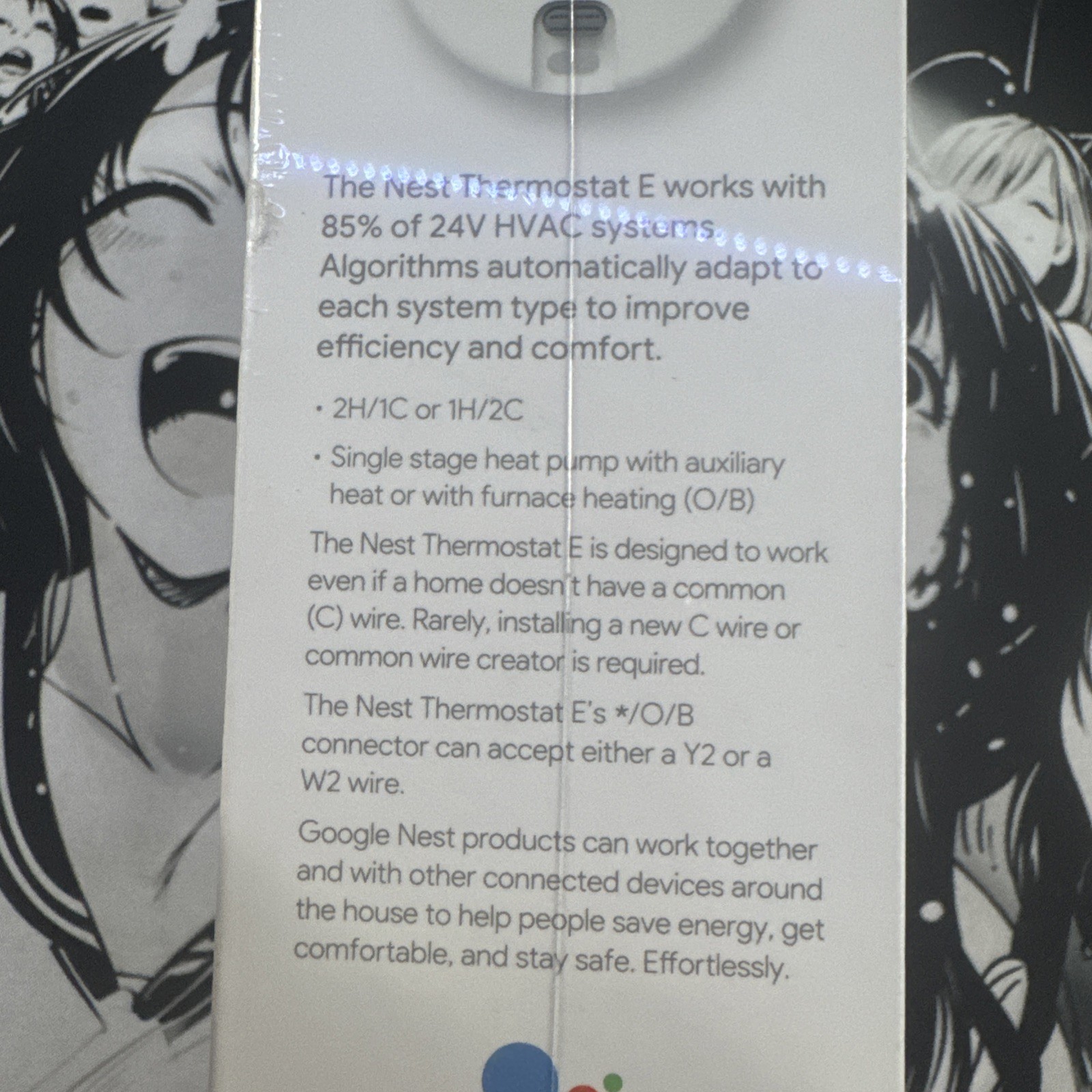 Nest E Smart Thermostat for Home Climate Control