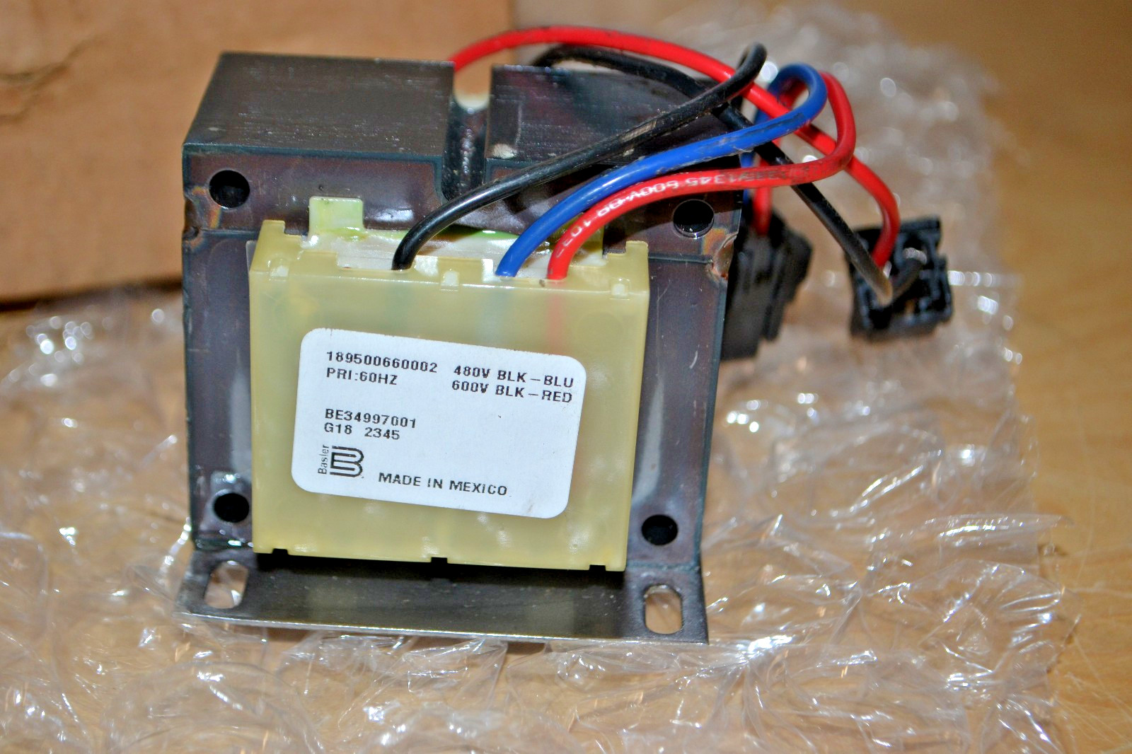 Trane ~ TRR03172 ~ TRANSFORMER; ASSEMBLY, CLASS 1, 250VA, Genuine OEM Part ~ (g)