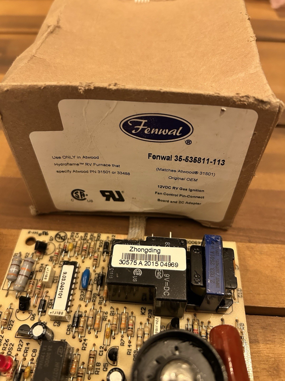 FENWAL RV Heater Control Board 35-535811-113