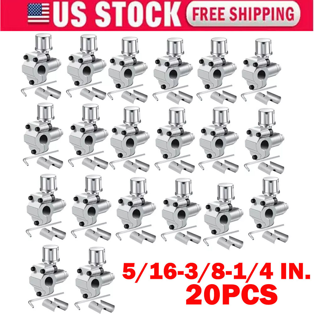 20PC BPV31 Bullet Piercing Valve For A/C Refrigeration Lines 5/16 3/8 1/4 In HOT