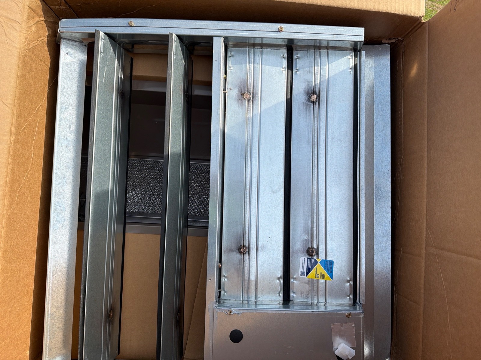 ruskin econ 82 economizer assembly -johnson controls se-eco1001