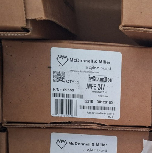 McDonnell & Miller WFE-24V, 169550 Uni-Match Universal Water Feeder (24V) NIB