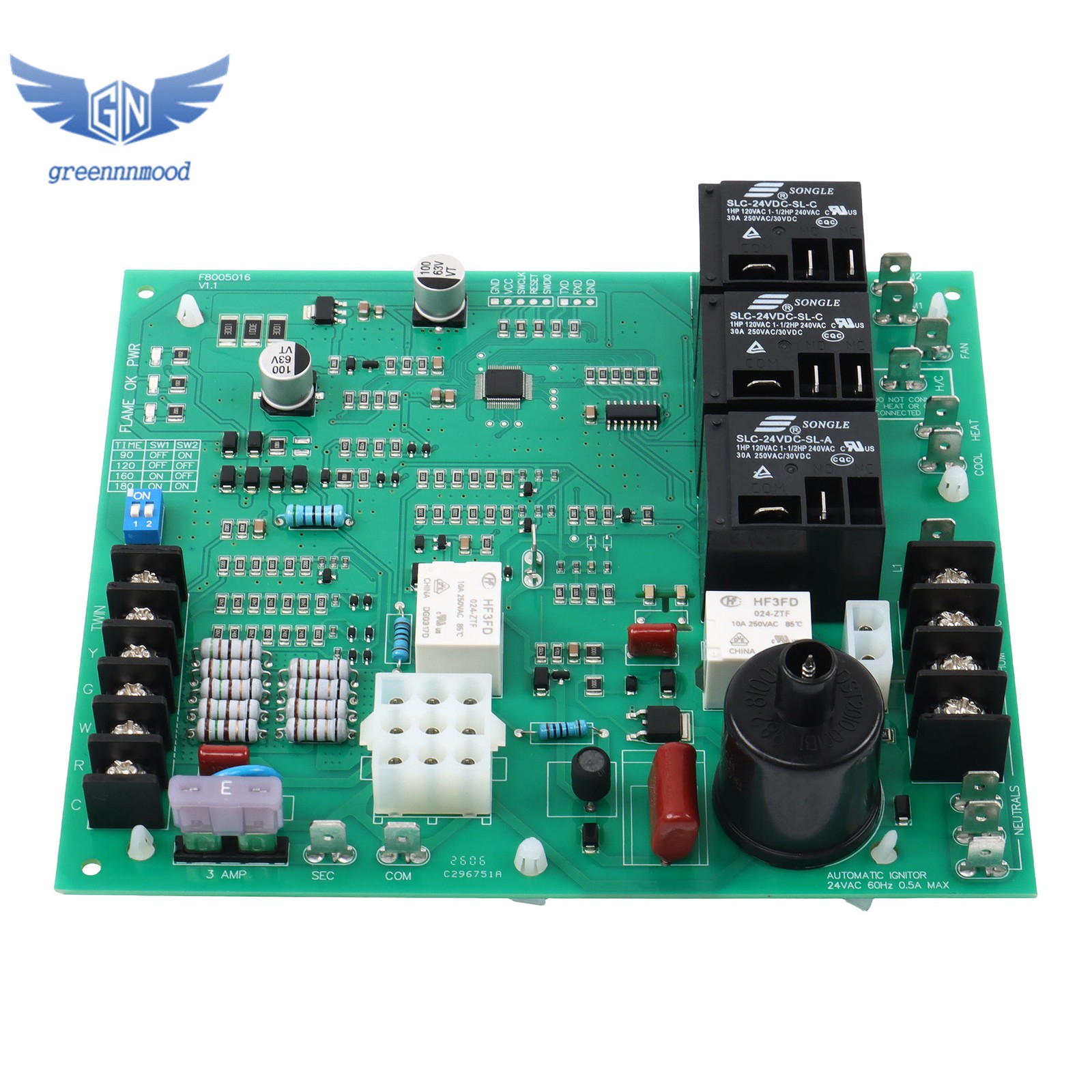 High Quality Furnace Control Board Replaces 62-24140-02 1028-928