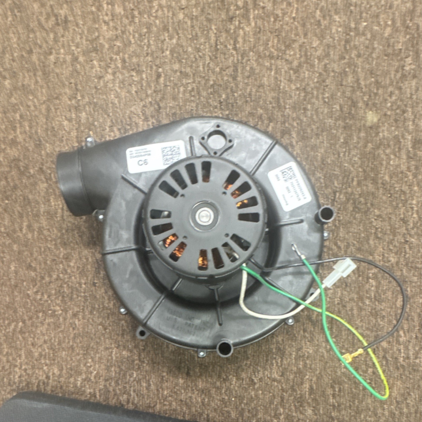 ServiceFirst, Fasco Blower Combustion w/Motor BLW01138 115V 1.35A 1 Phase