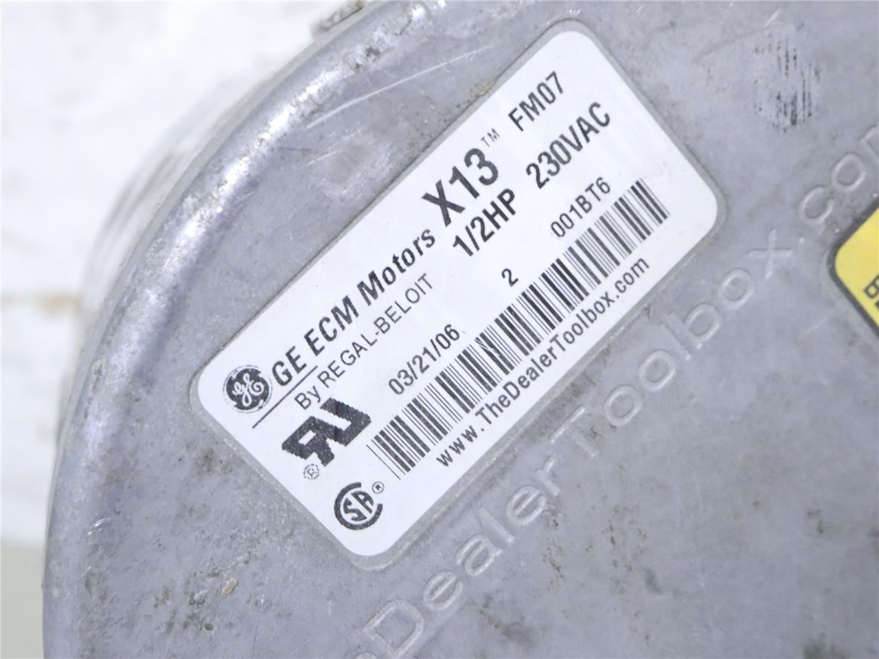 GE Motors X13 ECM Blower Motor 5SME39HXL017A 1/2HP 208-230V 1050RPM HD44AE137