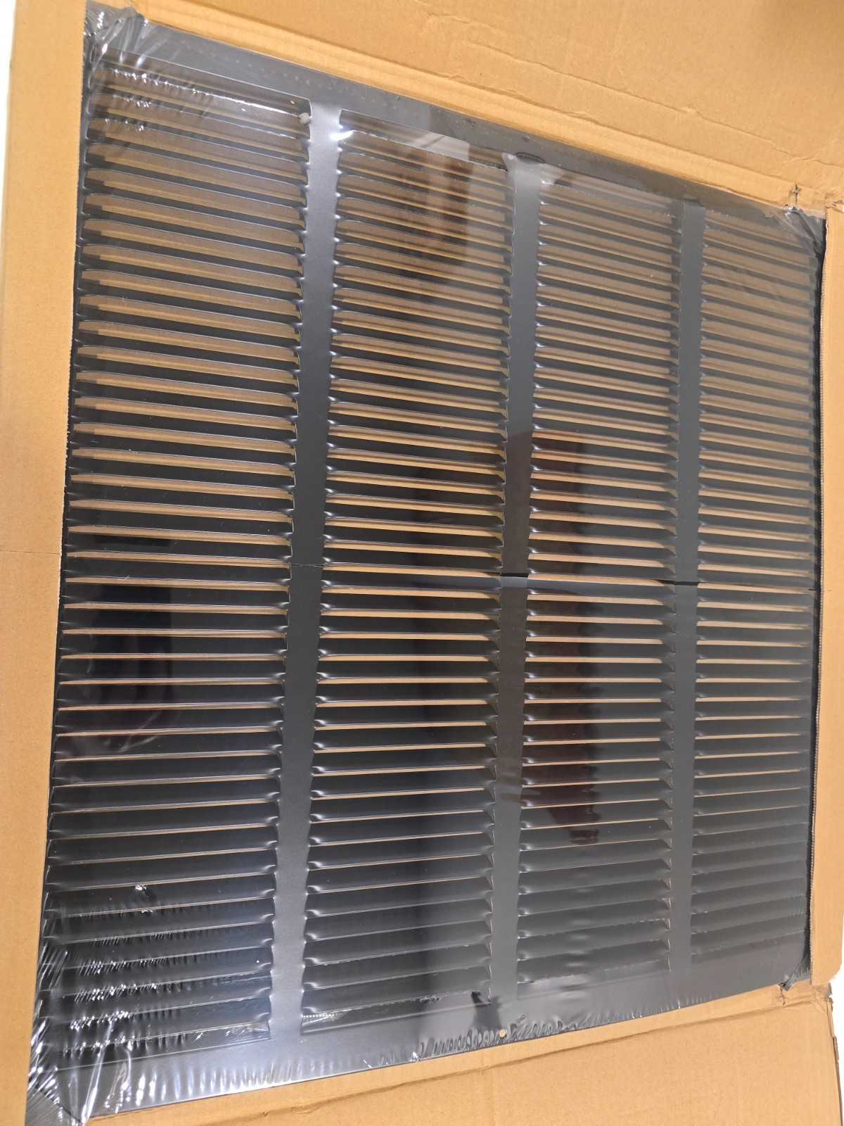 20×20 Duct Opening Steel Return Air Grille by Handua Vent Cover Grill BLACK