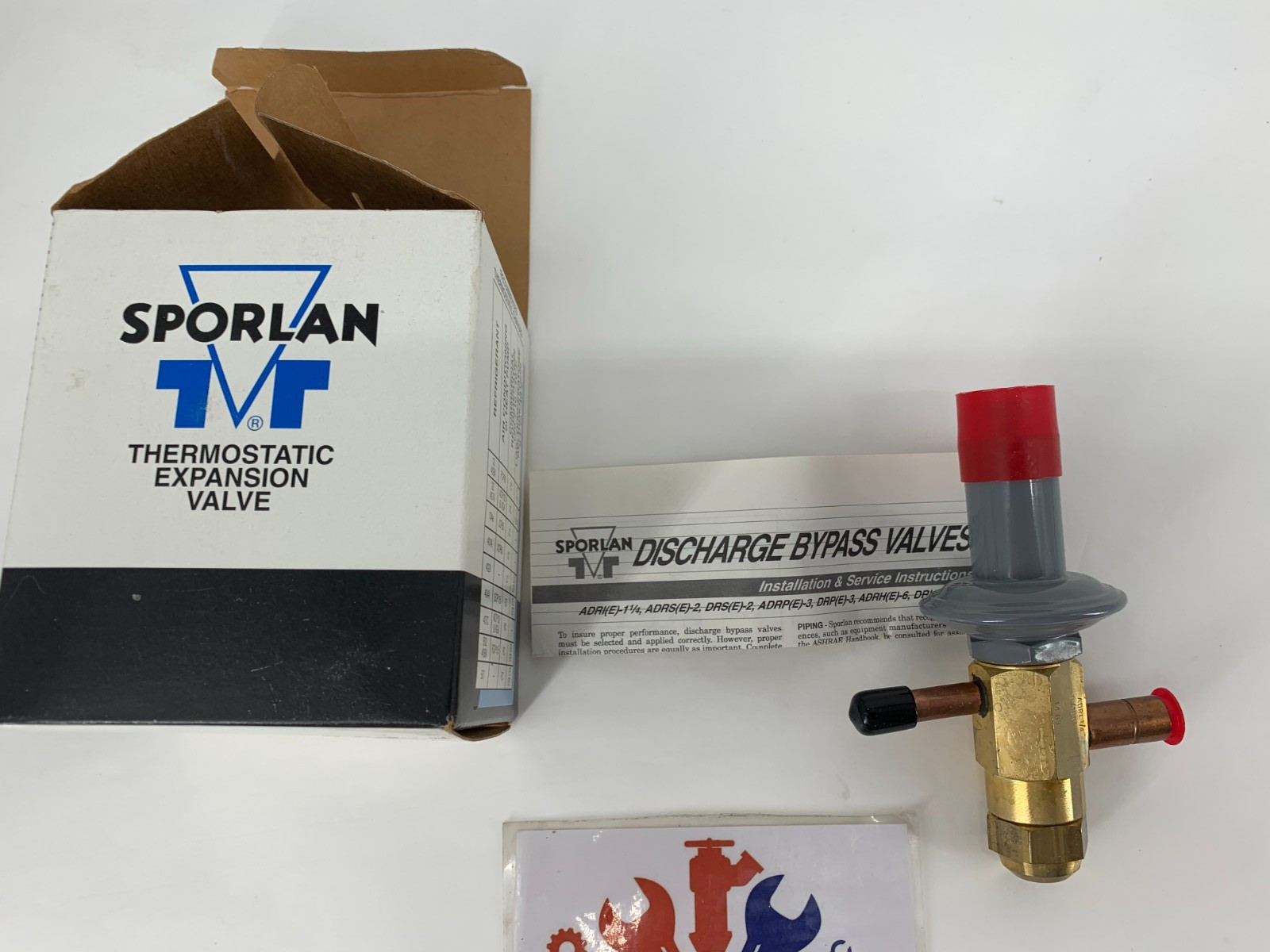 Sporlan 905921 ADRI-1/4-0/100 ST Auto Expansion Valve 1/4″ x 3/8″ ODF Solder