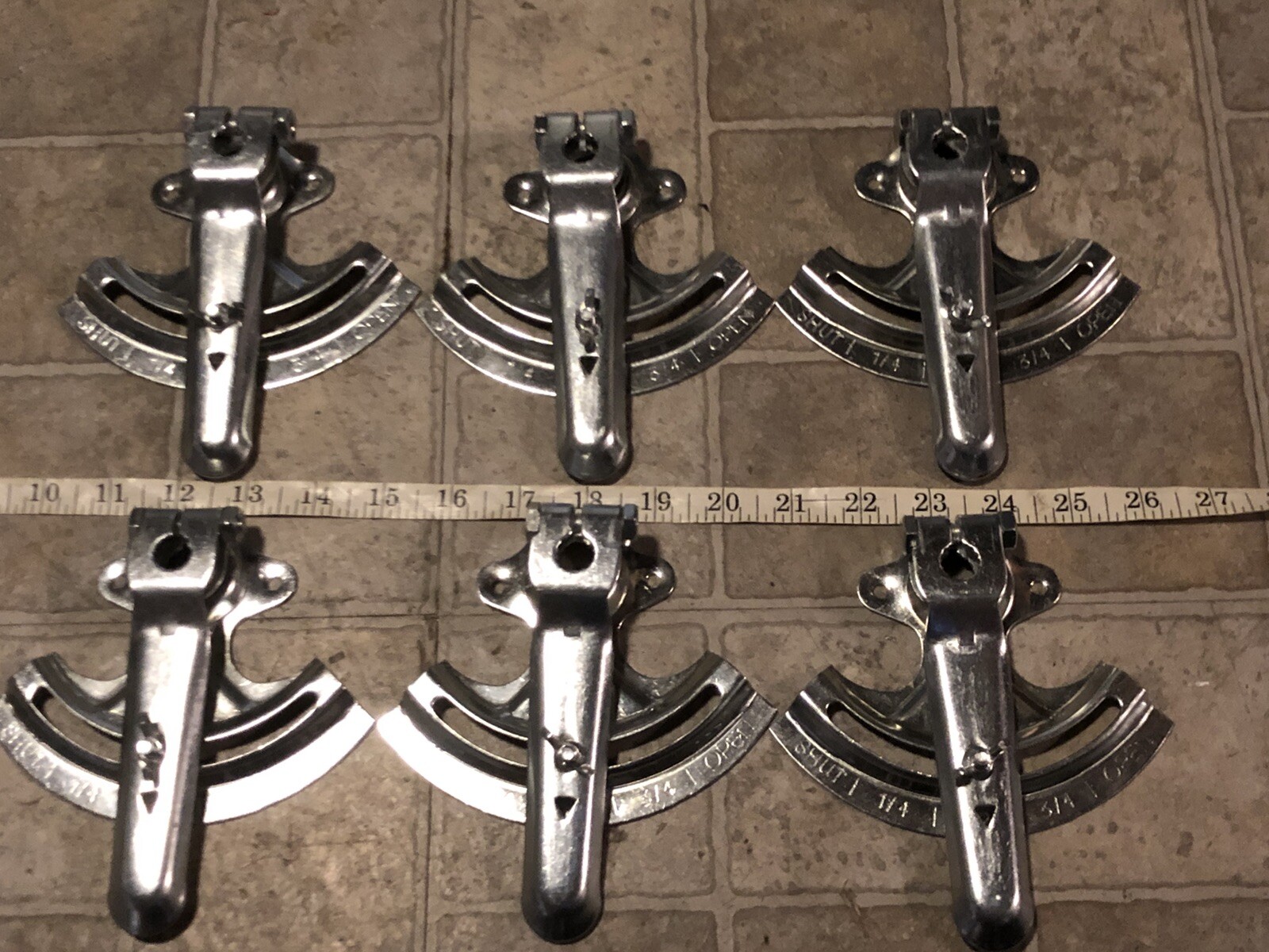 Manual Balancing Damper LEVER ASSEMBLY – LOT OF 6