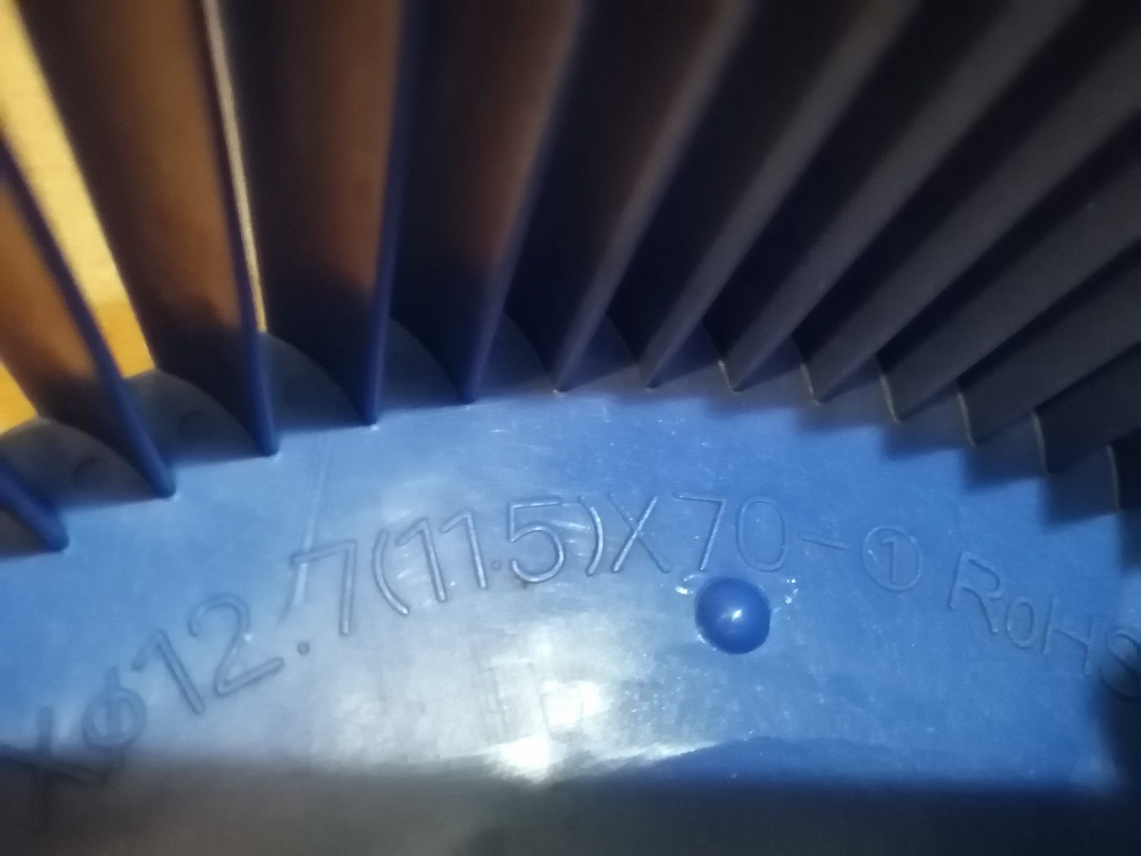 Frigidaire Air Conditioner Fan Blower Wheel FRA155T1 /231x78x12.7×70