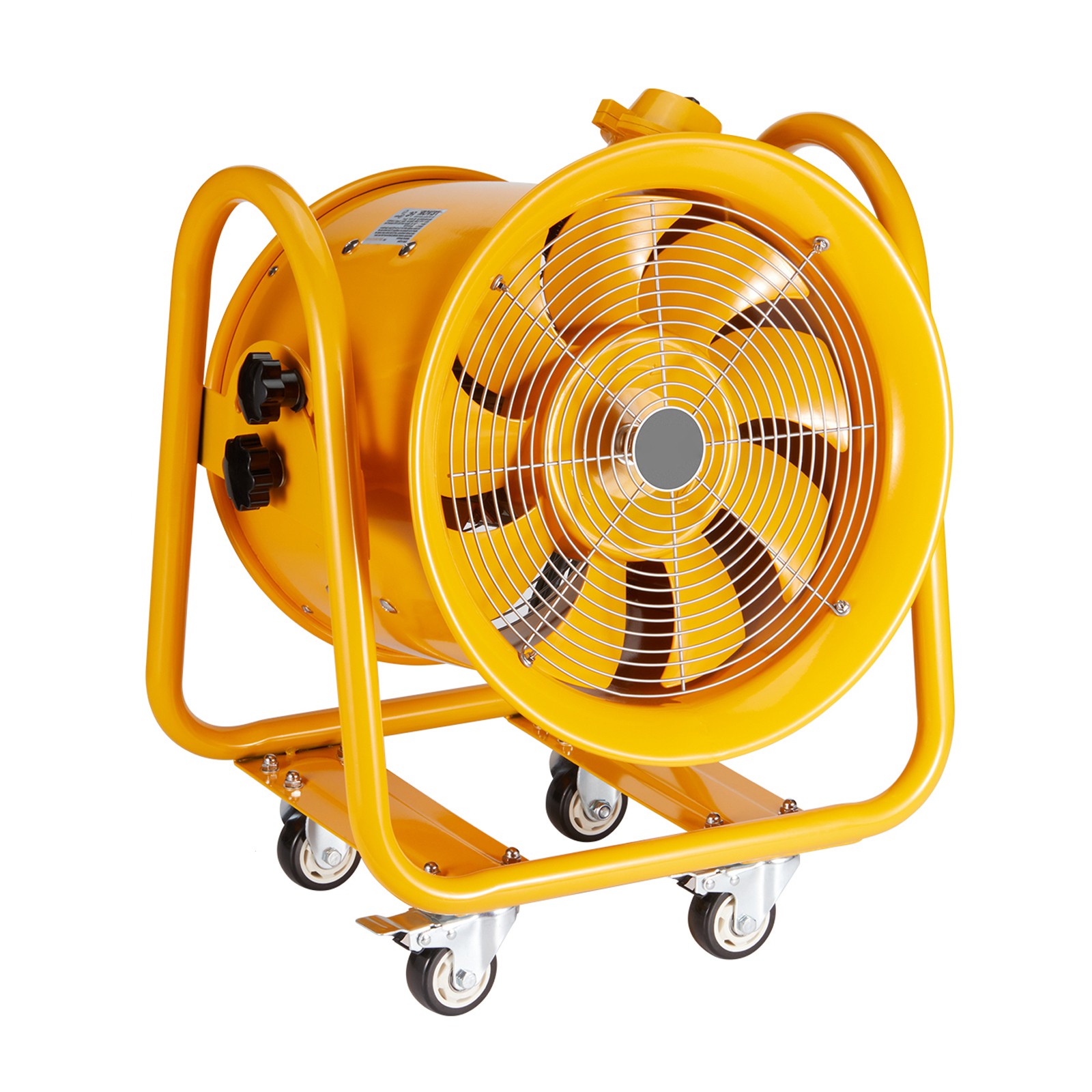 VEVOR 16″ Extractor Fan Blower Portable 16.4ft Power Cord Ventilator Industrial