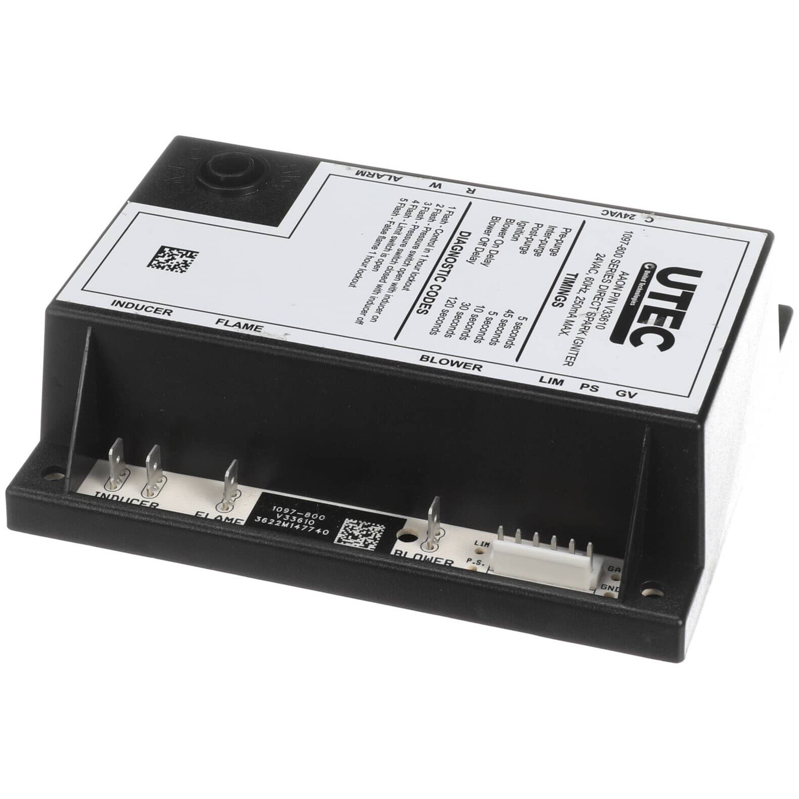 AAON V33610 Control Ignition Direct Utec