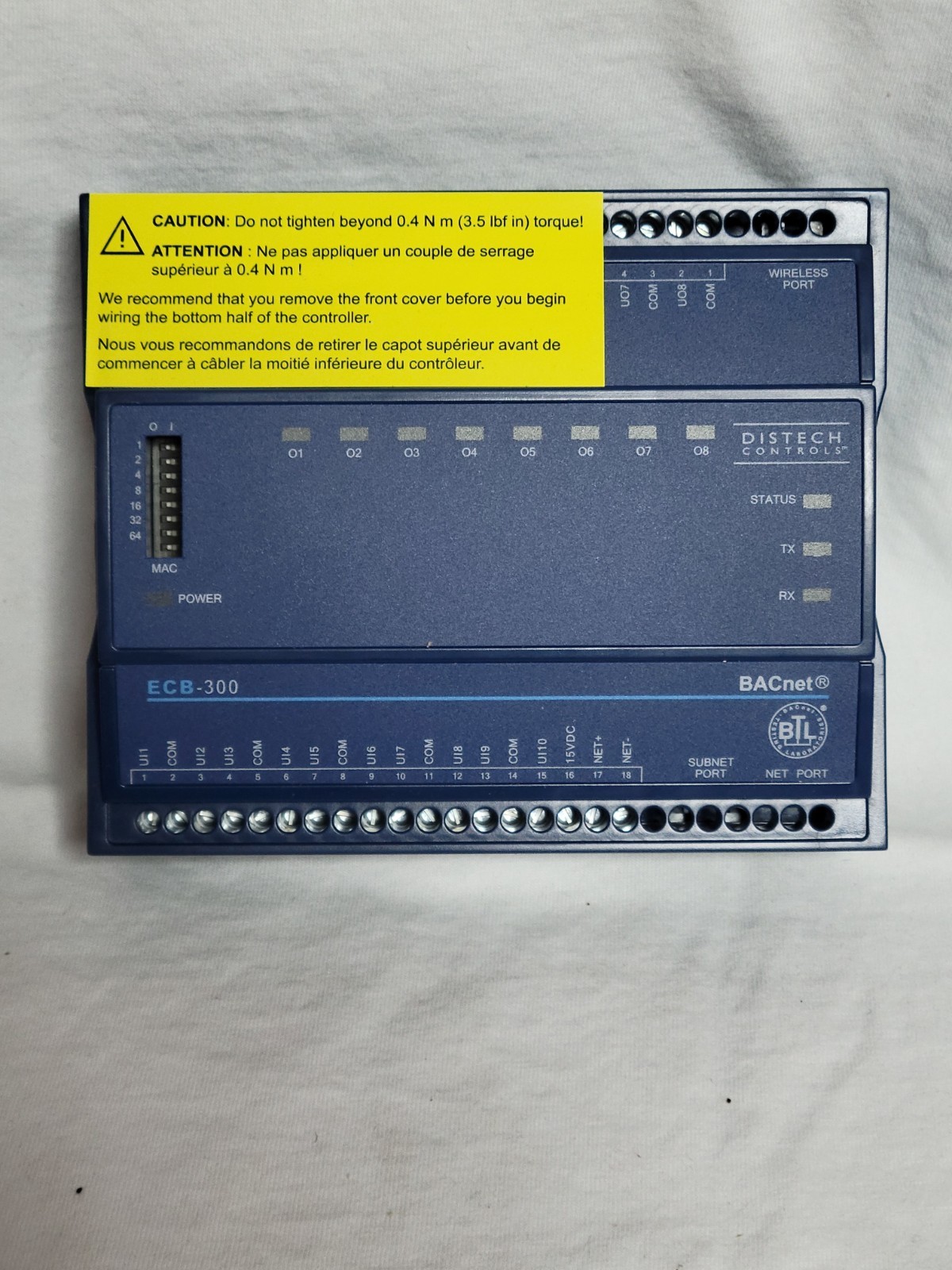 Distech Controls Bacnet ECB-300 I/O Controller- Brand New In Open Box