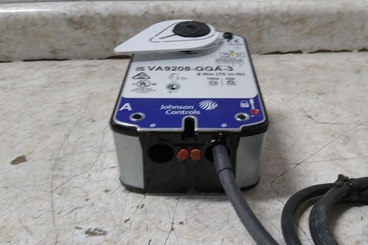 Johnson Controls VA9208-GGA-3 24VAC 70 In-Lb Electric Ball Valve Actuator (C)