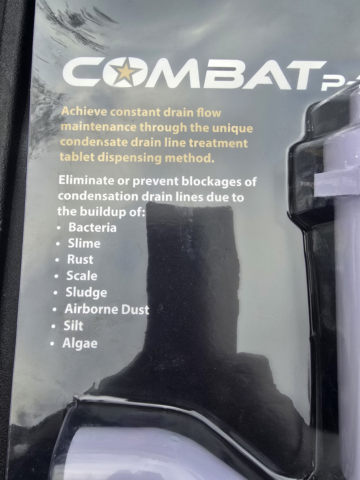 Cool Air Products CPT-100 Combat P-Trap Constant Drain Flow FREE TABLETS