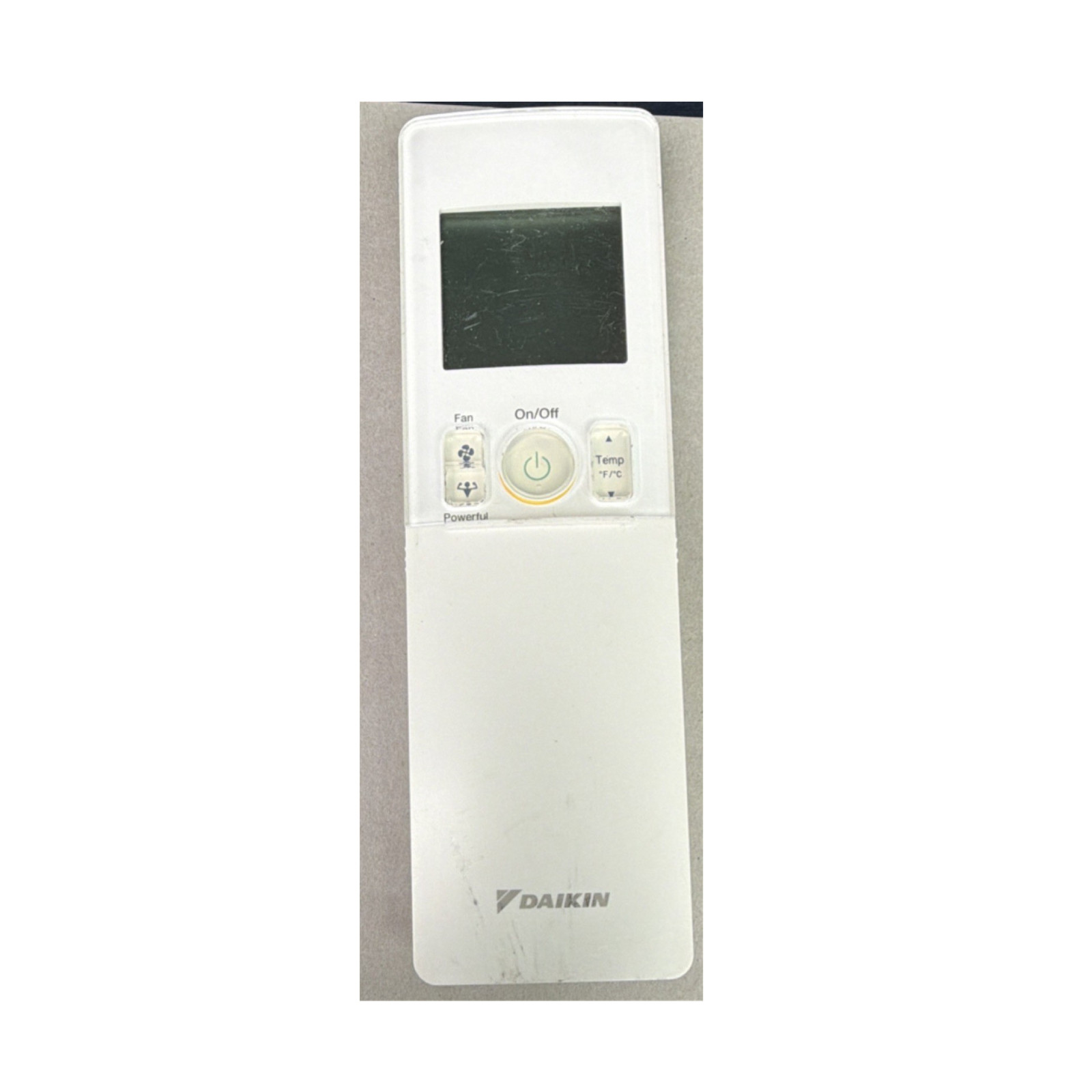 Daikin HVAC Unit Controller Remote Control Battery Plastic White