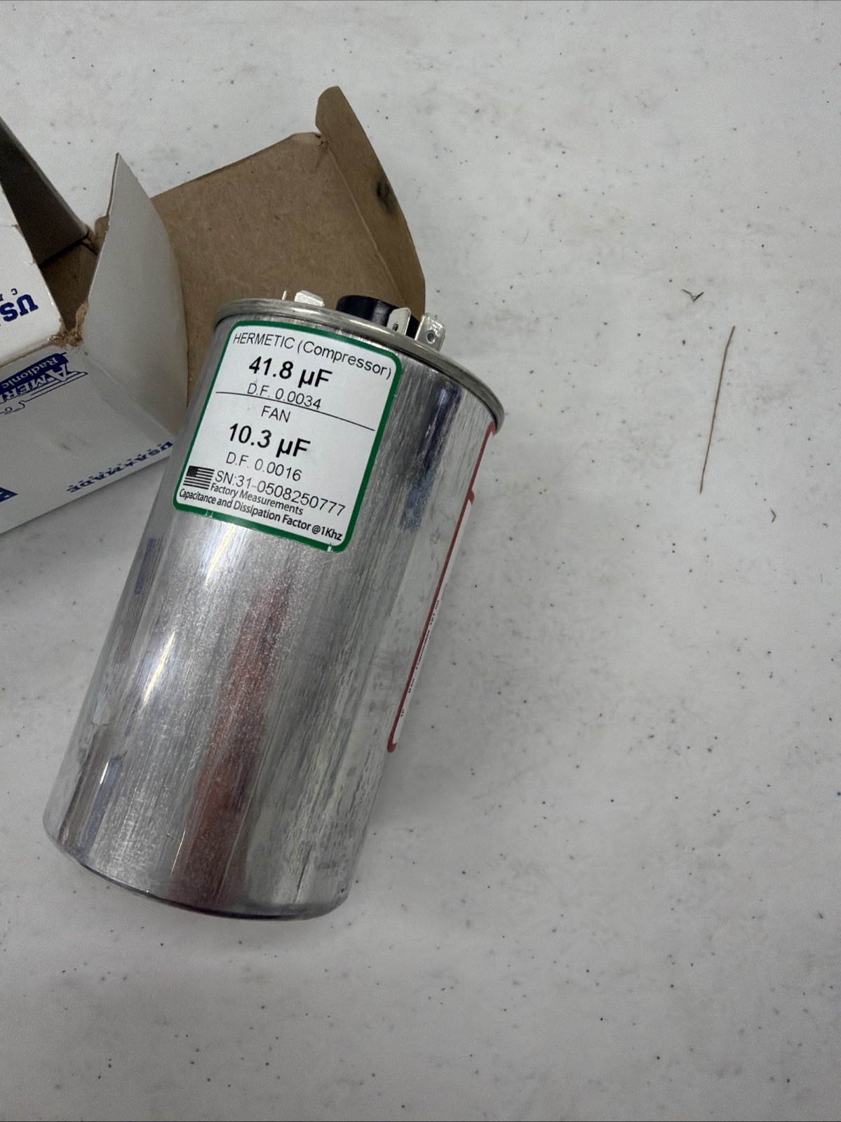 American Radionics 40/10 370/440V CPT Run Capacitor