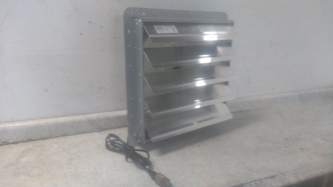 Canarm GSF3-20A 20 In Blade Diameter 1/4 HP 120VAC Galvanized Shutter Fan