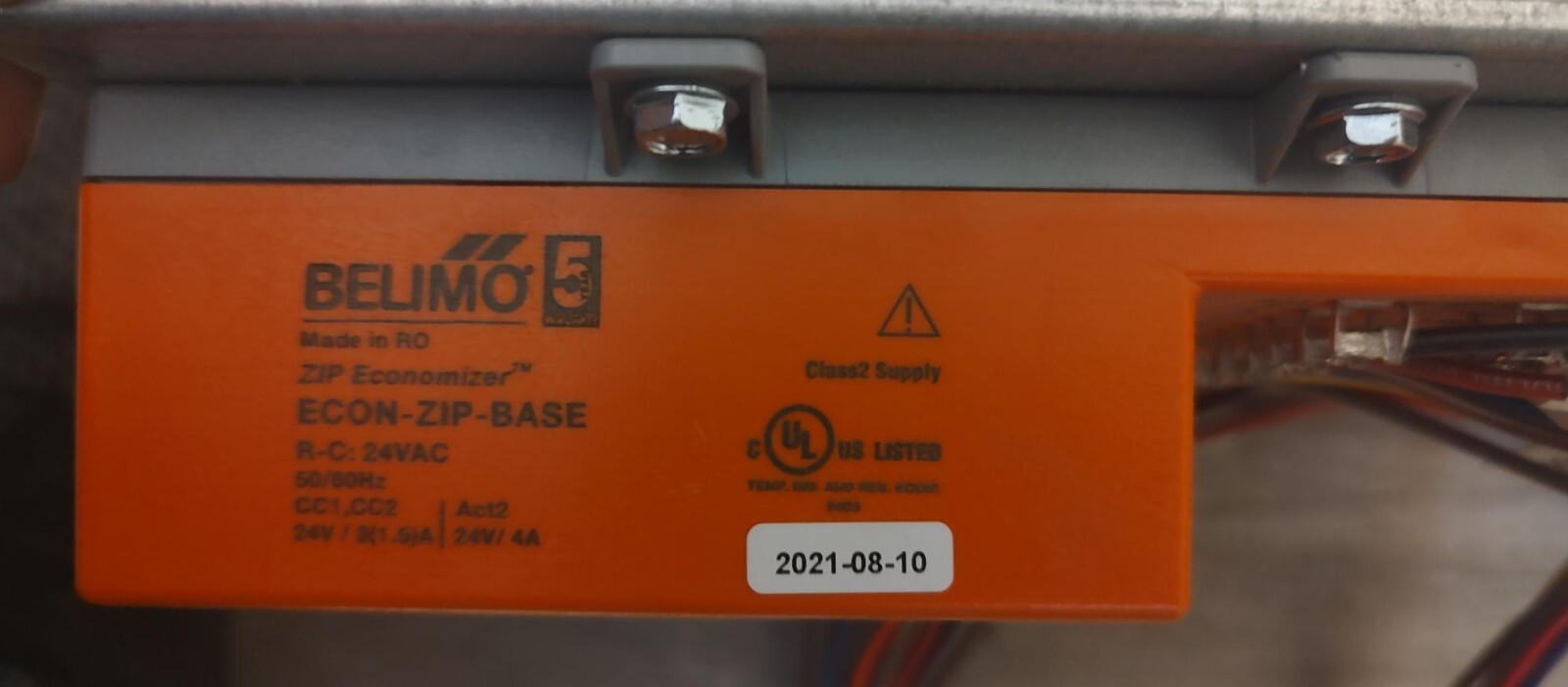 ECON-ZIP-BASE | ZIP ECONOMIZER BASE UNIT | BELIMO (10 PIN FEMALE ADAPTER)