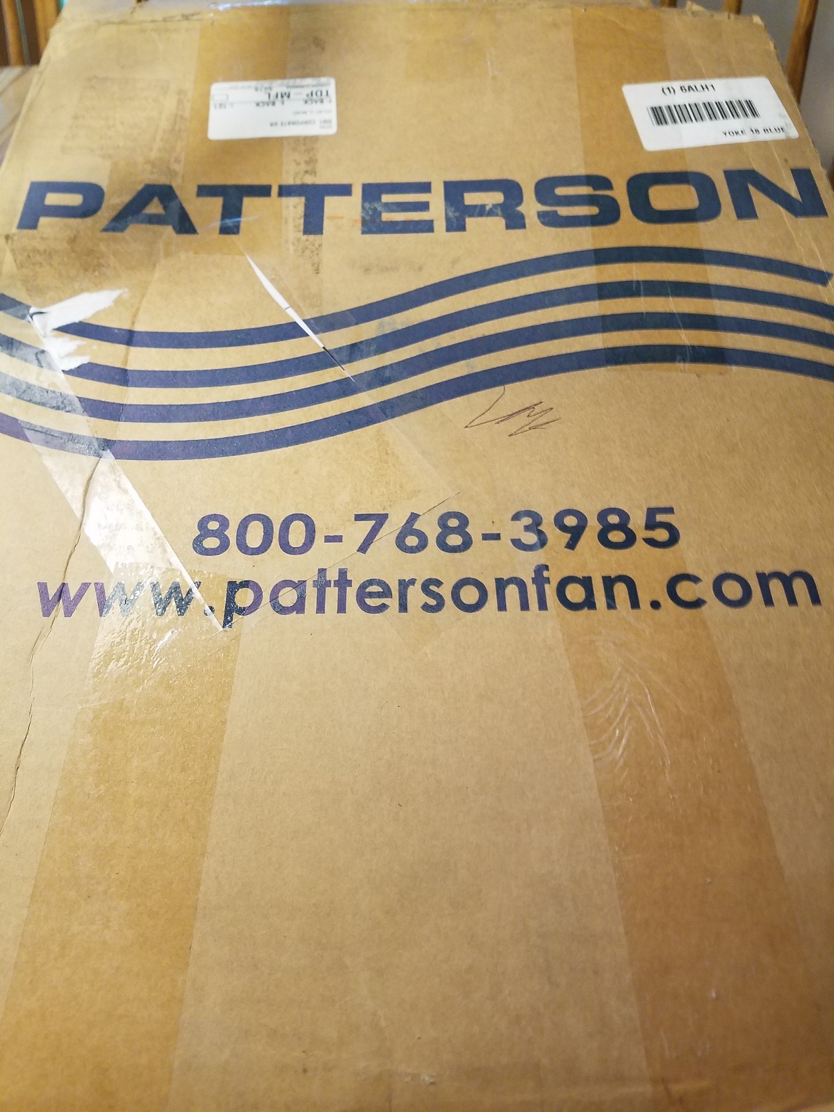Mounting Yoke,Powder Coat,Steel PATTERSON YOKE 18 BLUE