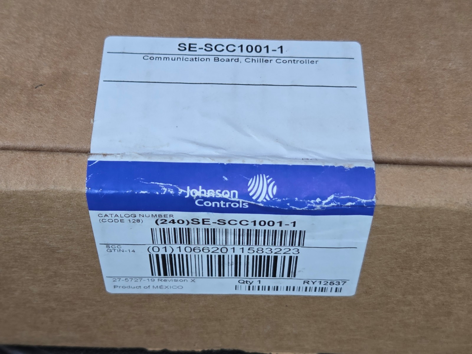 Johnson Controls SE-SCC1001-1 Smart Chiller Controller Circuit Board NEW IN BOX