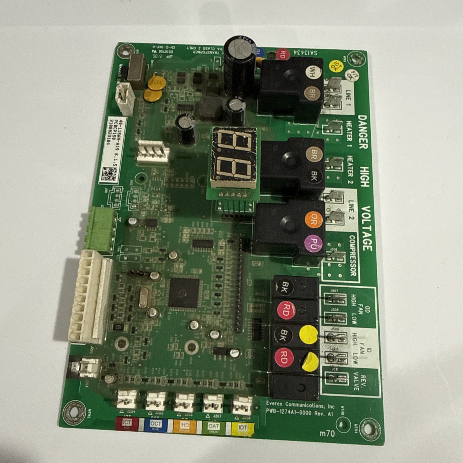 PWB-1274A1-0000 AMANA 40-115AN-A19 GOODMAN PTAC PCBCP150 Control Circuit Board