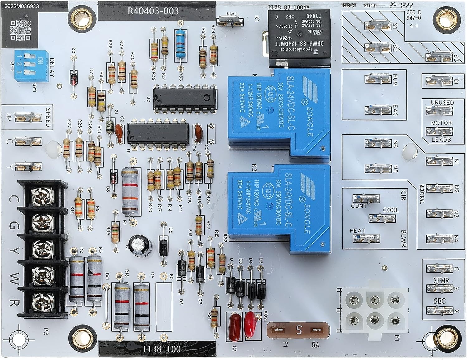 R40403-003 Blower Control Board for Concord, Armstrong, Honeywell