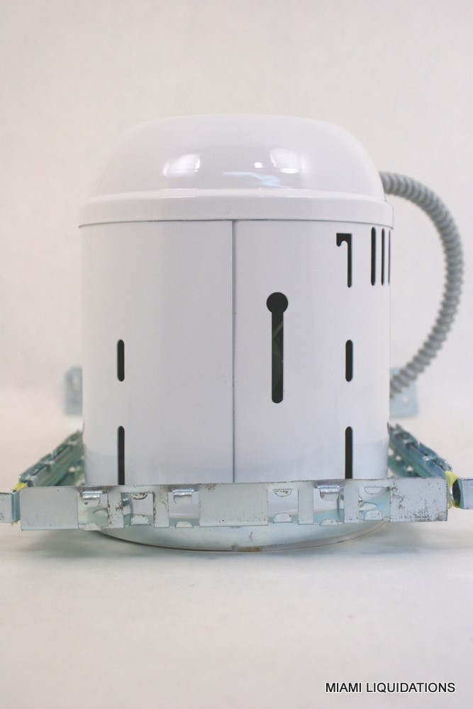 Nutone P-80T 6in Prewired Housing with outlet Box White P80T
