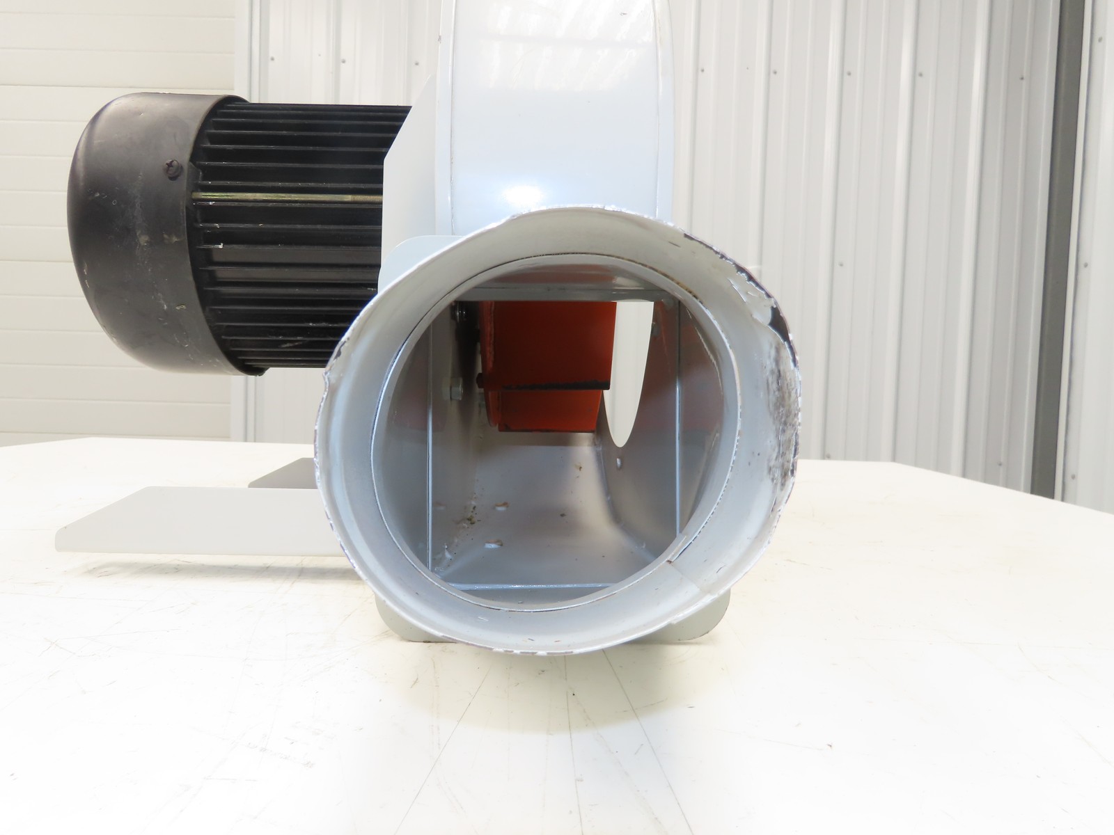 DM-400 10″ Centrifugal Fan Blower 1Hp 3450rpm 230/460V 3Ph 4″x 4″ Inlet/Outlet