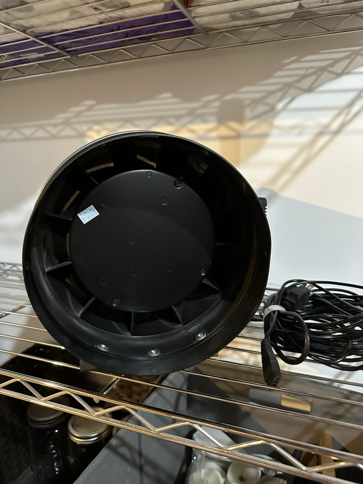 Ac Infinity CLOUDLINE T8 Quiet Inline Fan 8″ With Controller Plus Ducting!