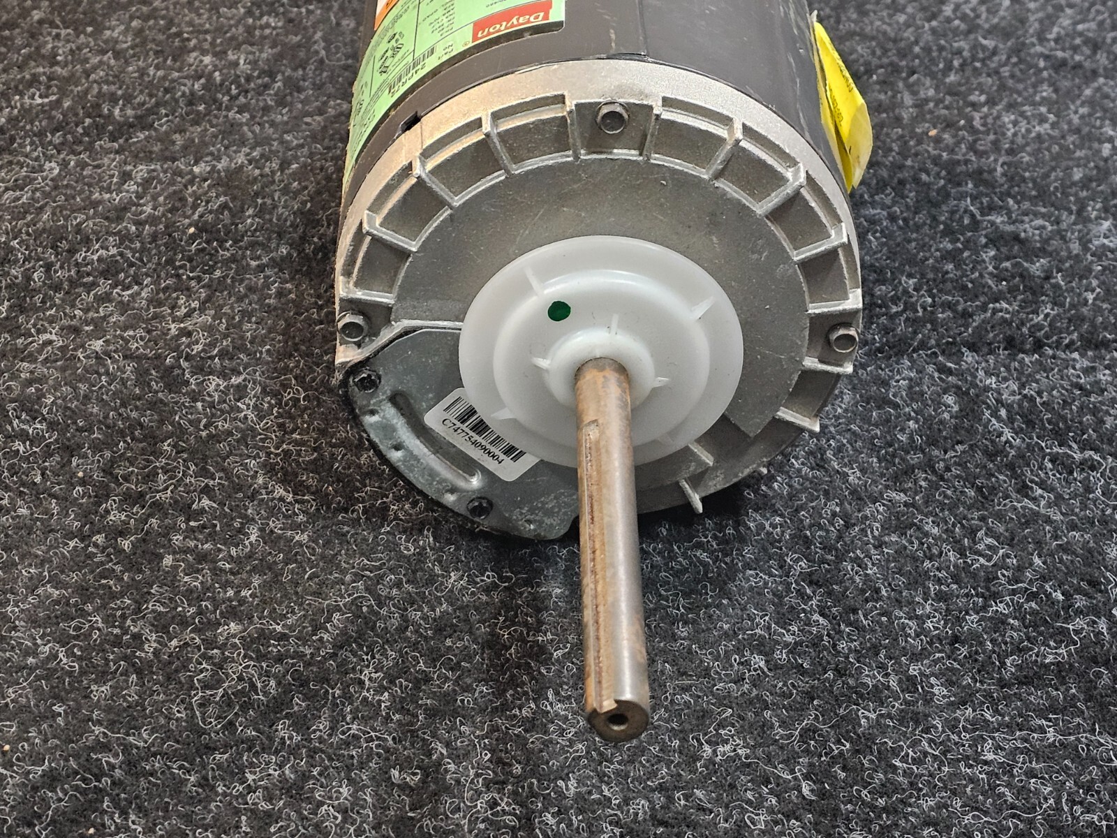 Dayton 24PR72 Condenser Fan Motor, 1 HP, 1140 rpm, 60 Hz 1 Speed, T-Stat 3 Phase