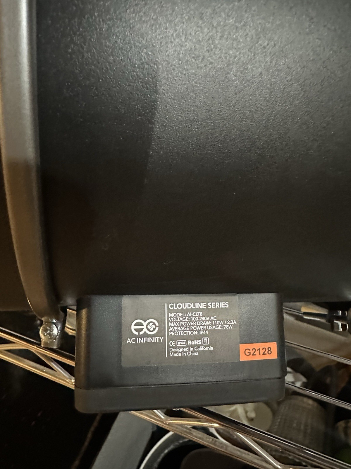 Ac Infinity CLOUDLINE T8 Quiet Inline Fan 8″ With Controller Plus Ducting!