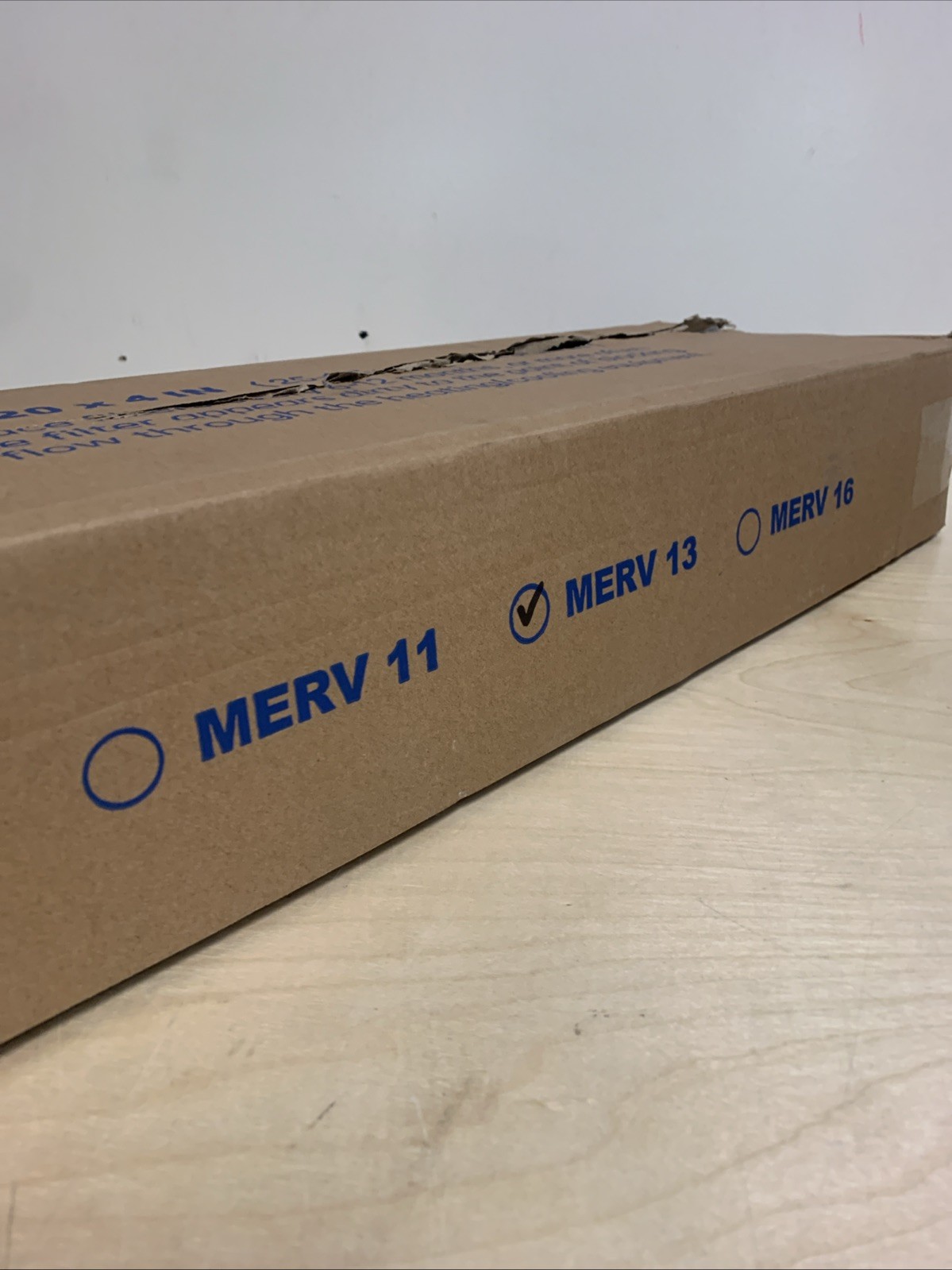 New MERV 13 Air Filter 20x25x4 Replacement HVAC Filter Box of 2 New