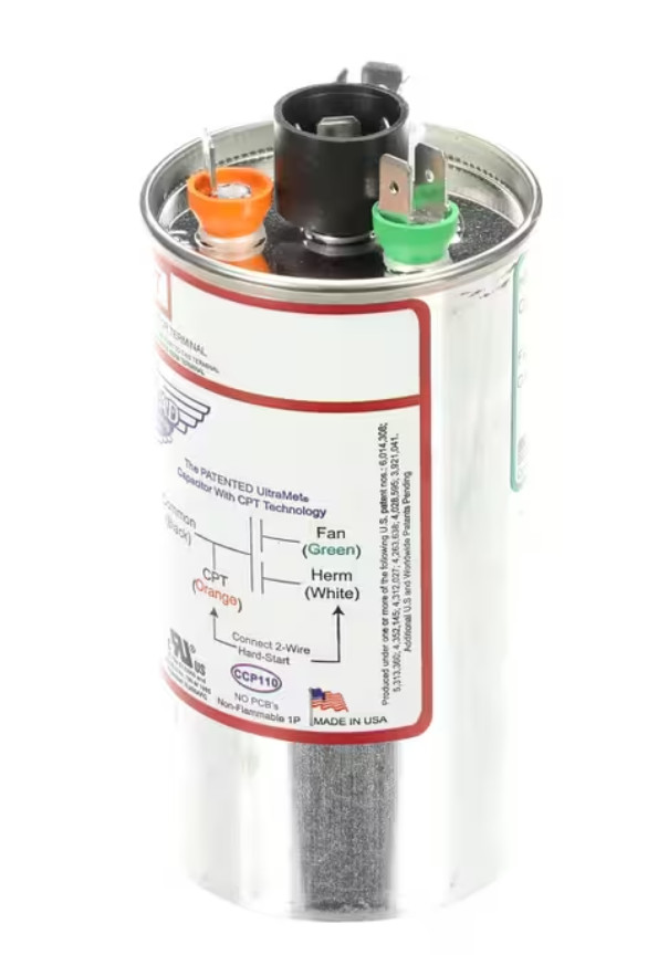 Fits Trane USA2236, 40983689, Capacitor, Run, 45 + 5MFD, 370/440VAC, 50/60HZ