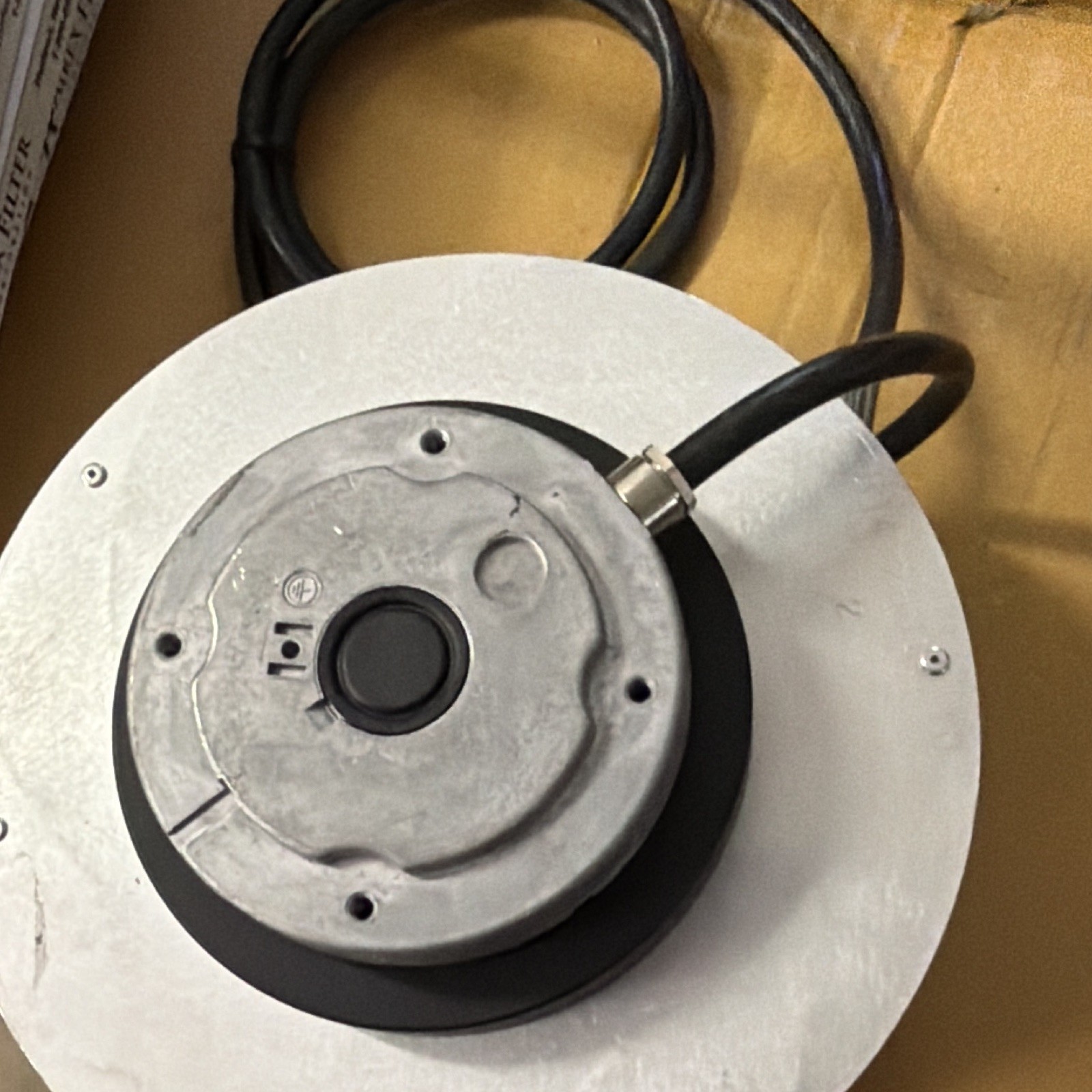Rosenberg DD 106-50-2 BA23 Axial Fan 400V 3-Phase IP54 Metal Silver/Black