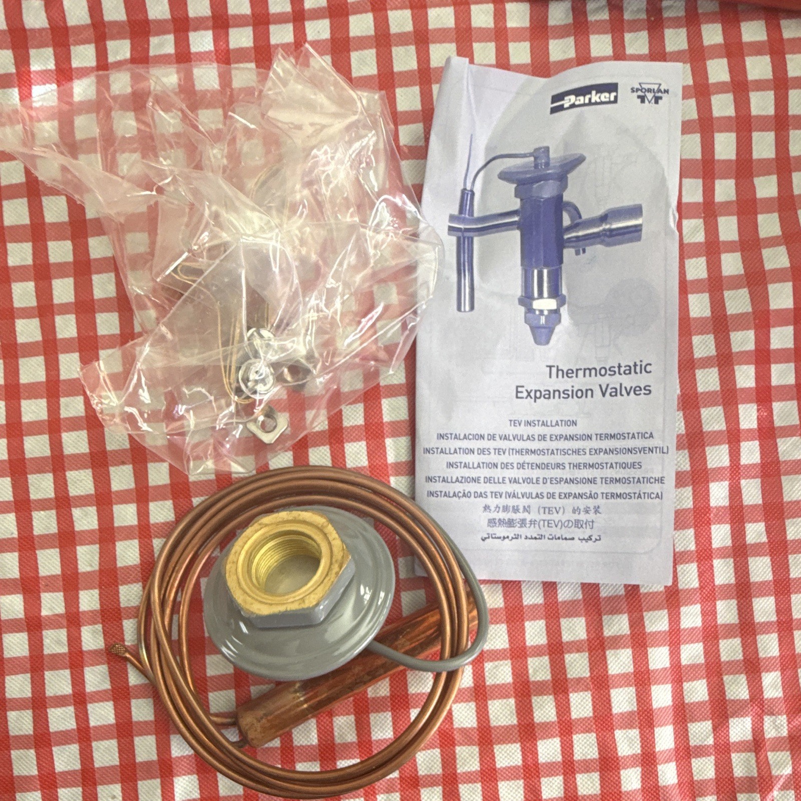 Sporlan KT-47-VC Expansion Valve Element, Copper, 60 in Capillary Tube 181511